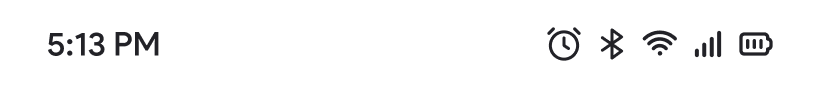 Android Status Bar